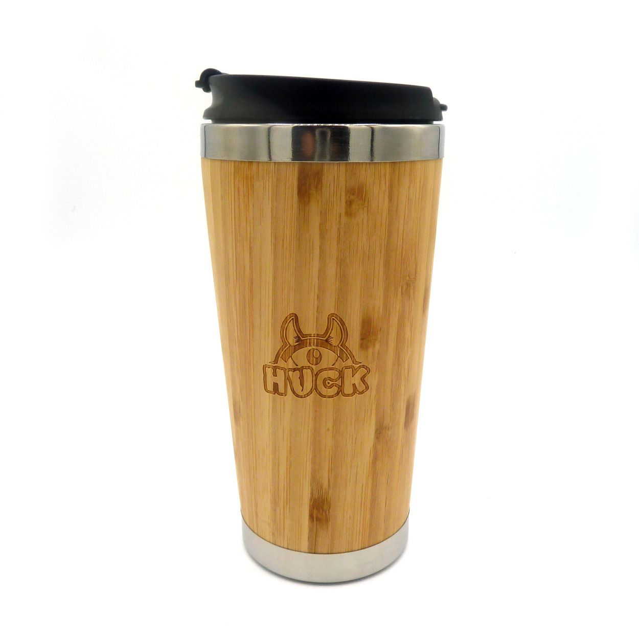 Huck Insulated Bamboo Cup 450ml