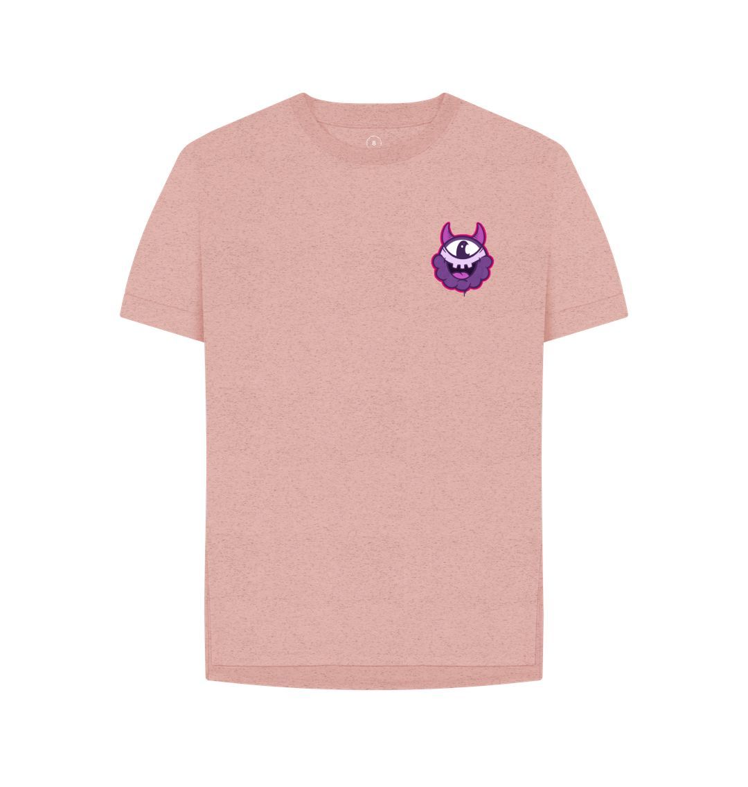 Sunset Pink Huck \u2018Epic Ride\u2019 Women\u2019s T-Shirt