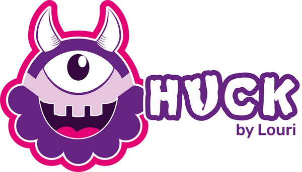 Huck by Louri monste logo