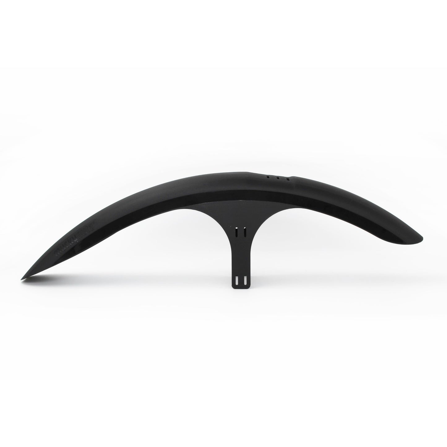 Mucky Nuts long front MugGuard mudguard, side view, recycled plastic, cycling gifts, mtb gift ideas