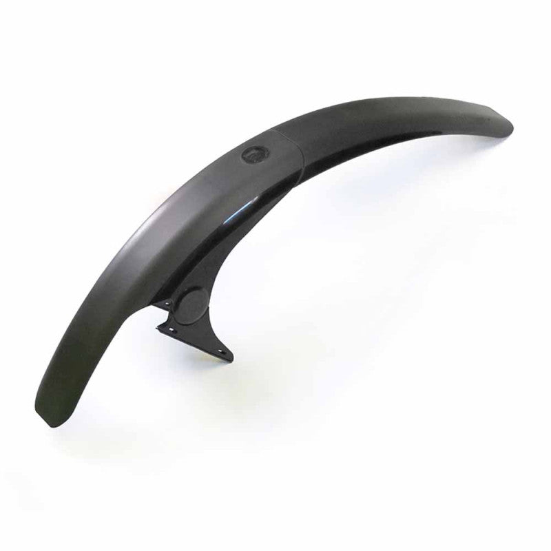 Mucky Nuts Rear MugGuard mudguard, long setup, 3 quarter view, recycled plastic, cycling gifts, mtb gift ideas