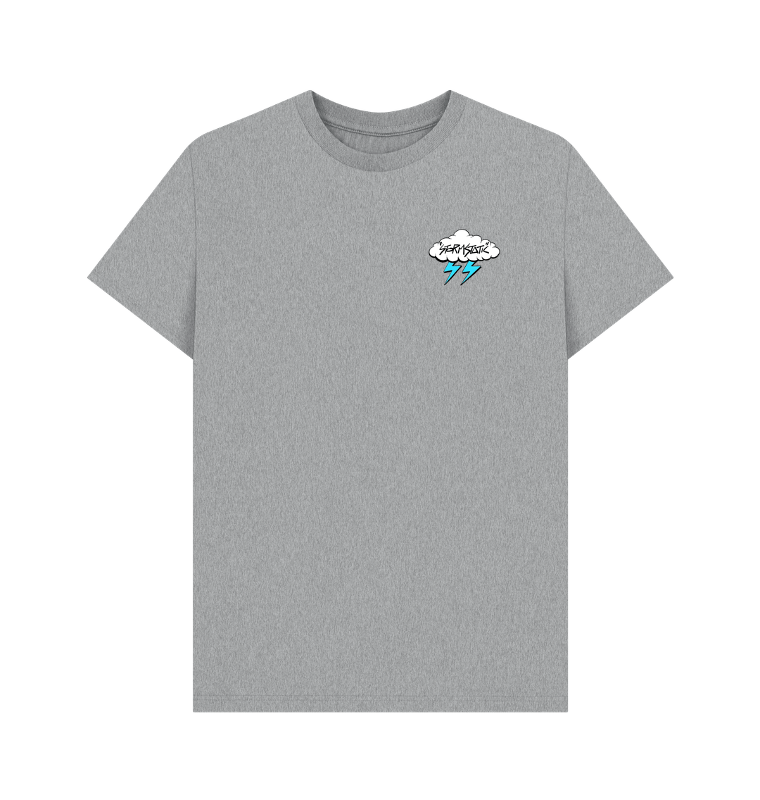 Athletic Grey Printed T-shirt