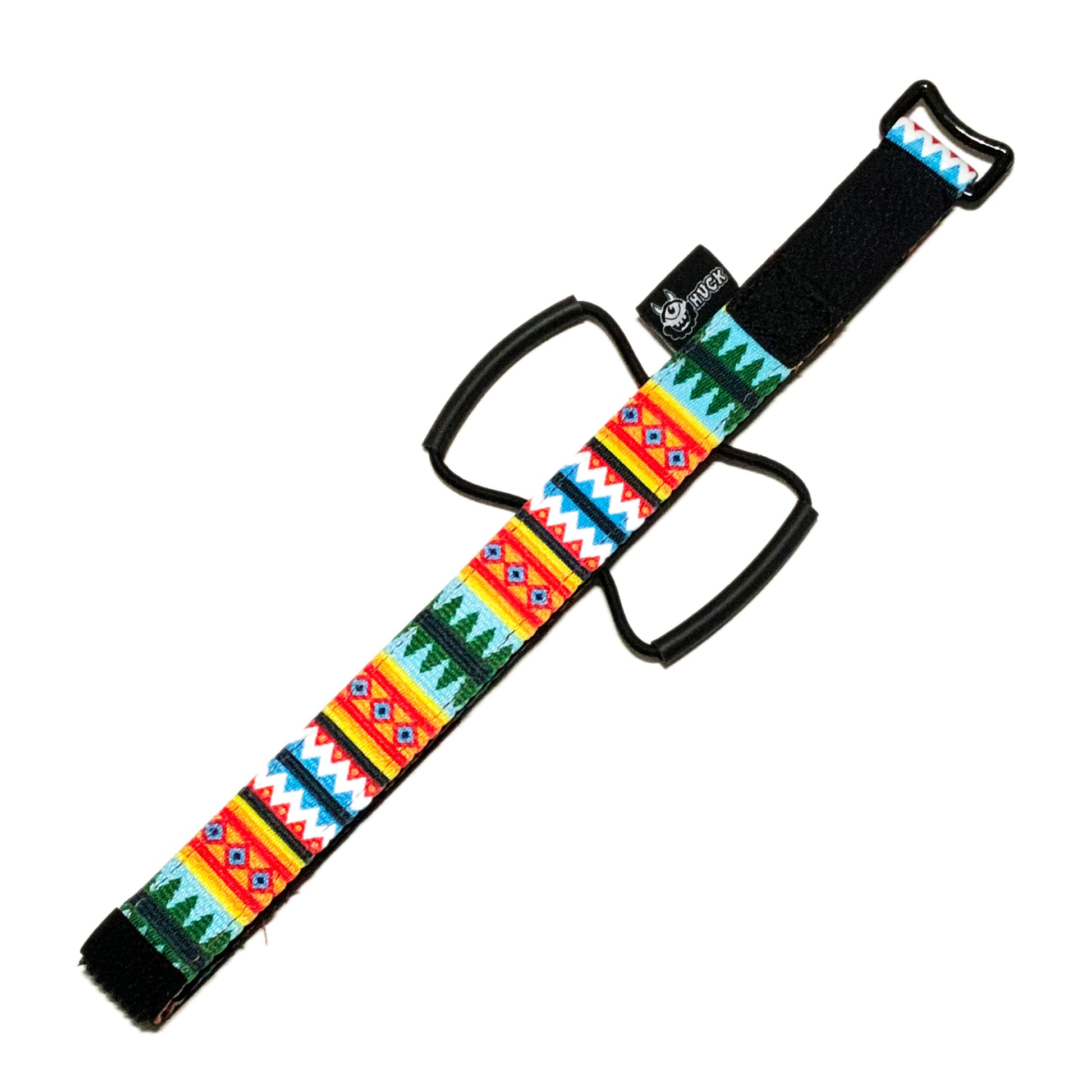 Huck Enduro Strap, Bike storage strap, summer pines. Multi-colour design. gift idea for mountain bikers, perfect gifts for cyclists 