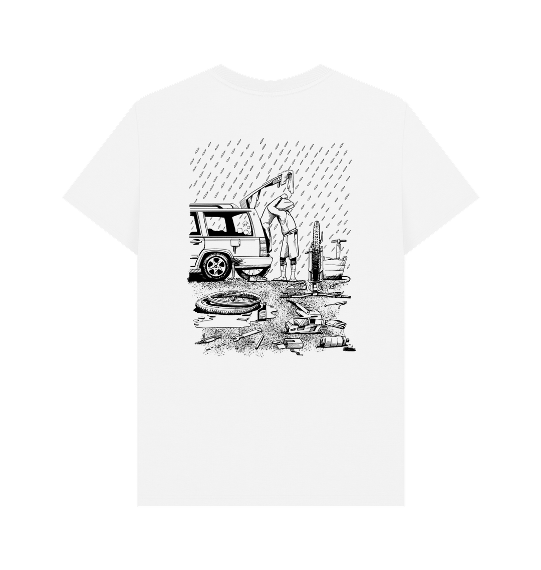 White Printed T-shirt